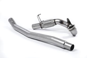 Milltek Sport Large Bore Downpipe und Katersatzrohr für Volkswagen Golf MK7 R 2.0 TSI 300PS