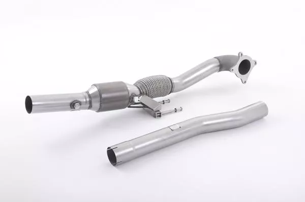 Milltek Sport Large Bore Downpipe und Hi-Flow Sport Katalysator für Volkswagen Golf Mk6 R 2.0 TFSI 270PS