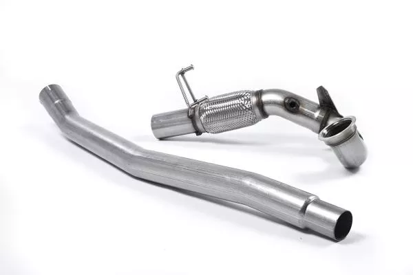 Milltek Sport Large Bore Downpipe und Katersatzrohr für Volkswagen Golf MK7.5 GTi (Non Performance Pack Modelle & Non-OPF)