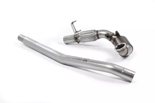 Milltek Sport Large Bore Downpipe und Hi-Flow Sport Katalysator für Volkswagen Jetta Mk7 (MQB) GLi 2.0T